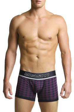 Mosmann Purple Chess Boxer Brief thumbnail 1