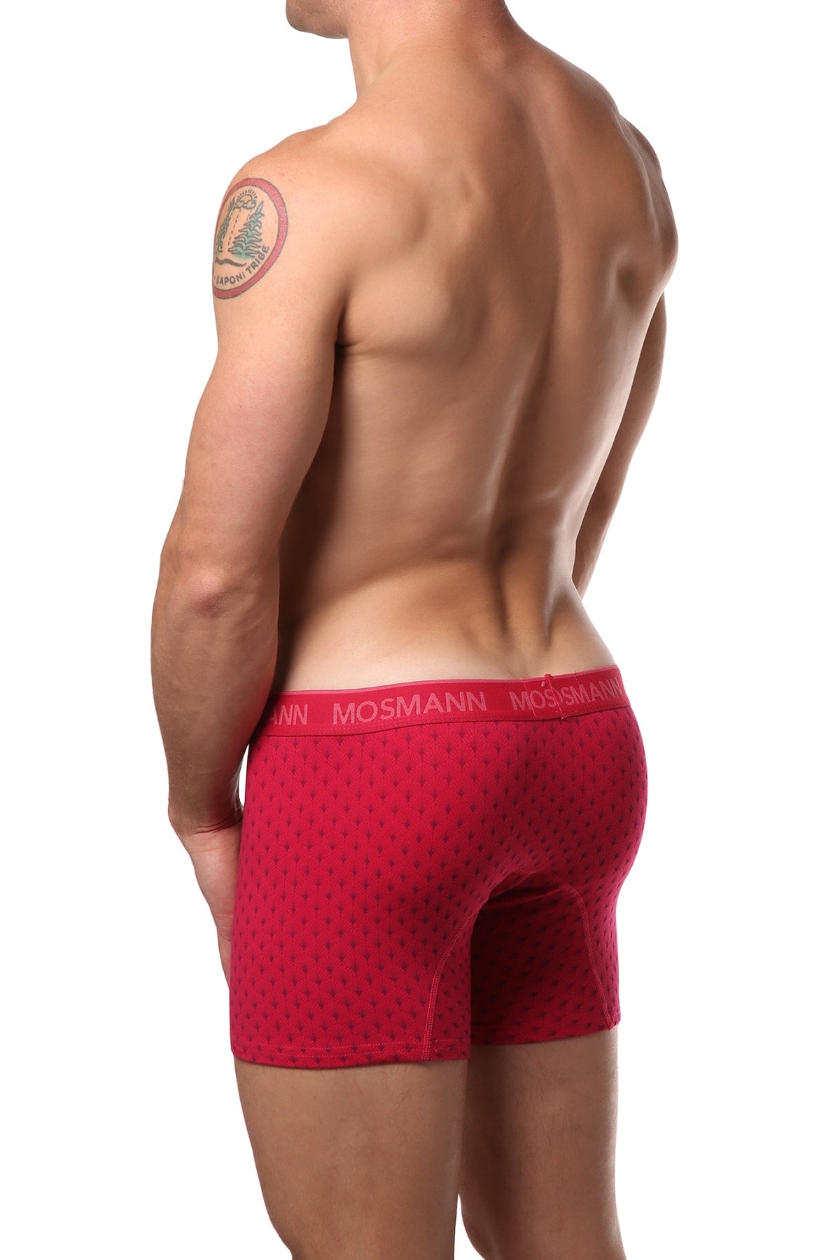 Mosmann Red Gatsby Boxer