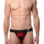 Mosmann Red-Plaid Classic Bamboo Jockstrap