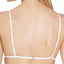 Mosmann White Isabella Lace Triangle Bralette