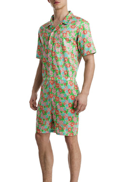 Mr.Turk x 2(X)IST Colorblock Floral-Print Oversized Jumpsuit thumbnail 2