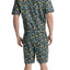 Mr.Turk x 2(X)IST Navy Tourist-Print Oversized Jumpsuit
