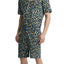 Mr.Turk x 2(X)IST Navy Tourist-Print Oversized Jumpsuit