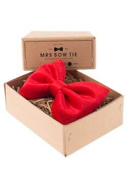 Mrs. Bow Tie Red Velvet Large Bow Tie thumbnail 1