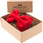 Mrs. Bow Tie Velvet In Red Standard Bow Tie