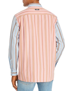 Msgm Camicia Regular Fit Shirt Sky Blue thumbnail 3