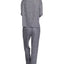 Muk Luks Butter-knit V-neck & Flare-leg Pants Lounge Set Gray