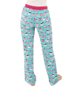 Munki Munki Sleepy Sloth Pajama Pants Green thumbnail 2
