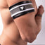 Muskulo Silver Spandex Biceps Band