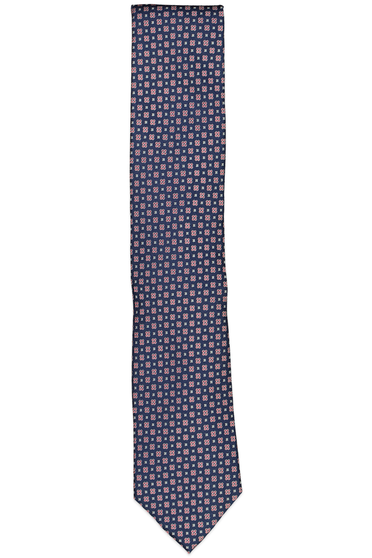 NAVY BLUE DESIGNS/HARRY BACHRACH IN NAVY BLUE CLOVER NEAT NAVY