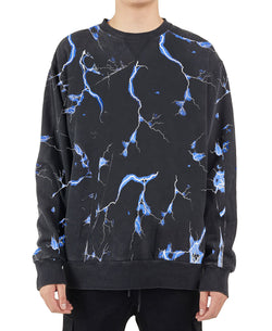 Nana Judy Lightning Sweater Vintage Black Blue thumbnail 1