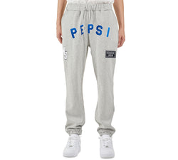 Nana Judy Pepsi Embroidered Logo Fleece Track Pants Grey Marl thumbnail 2