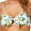 Nanette By Nanette Lepore Limonata Tie Front Bralette Bikini Top