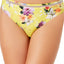 Nanette by Nanette Lepore Monaco Bouquet Hipster Bikini Bottom in Lemon