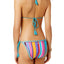 Nanette by Nanette Lepore Sayulita Serape Striped Triangle Bikini Top