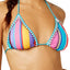 Nanette by Nanette Lepore Sayulita Serape Striped Triangle Bikini Top