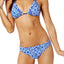 Nanette by Nanette Lepore Talavera Mosaic Triangle Bikini Top in Blue