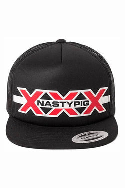 Nasty Pig Black/Red XXX Trucker Snapback thumbnail 2