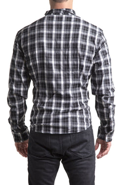 Nasty Pig Black & White Lithium Flannel Shirt thumbnail 2