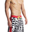 Nasty Pig Red Smash Boardshort