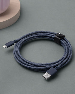 Native Union Cosmos Belt Cable 10' Navy thumbnail 2