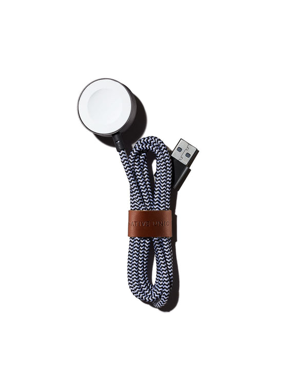 Native Union Magnetic Charging Cable Belt For Apple Watch Zebra