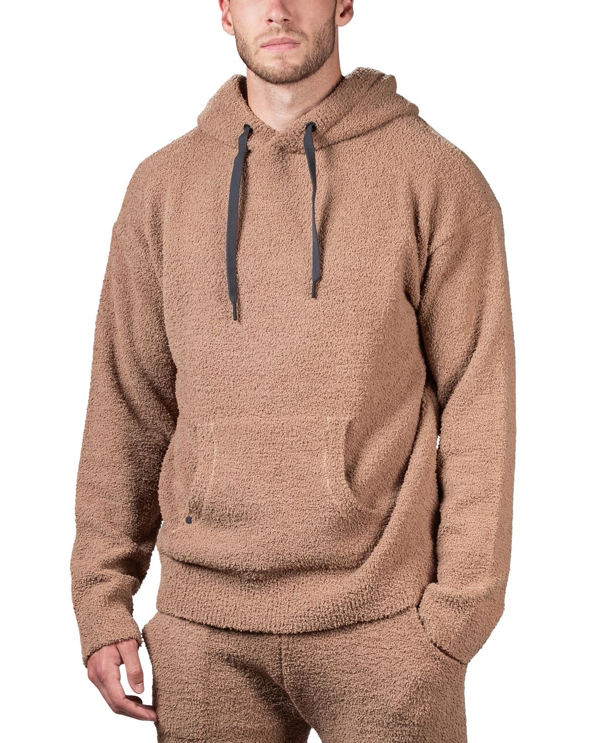 Natori Bayani Chenille Hoodie Woodsmoke