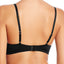 Natori Black Shine Imperial Contour Embroidered Underwire Demi Bra