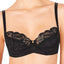 Natori Bouquet Full Figure Lace Bra in Black