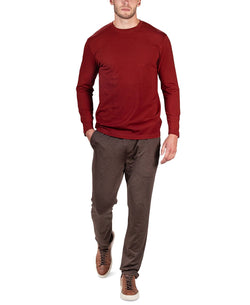 Natori Buji Solid Long-sleeve Pajama T-shirt Syrah thumbnail 4