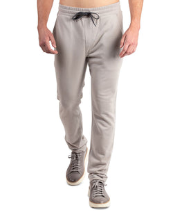 Natori Classic-fit French Terry Pants Drizzle thumbnail 1