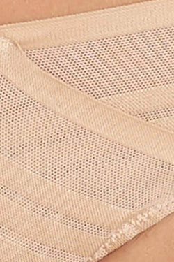 Natori Cosmetic-Beige Precision Low-Rise Stretch-Mesh Bikini Brief thumbnail 4
