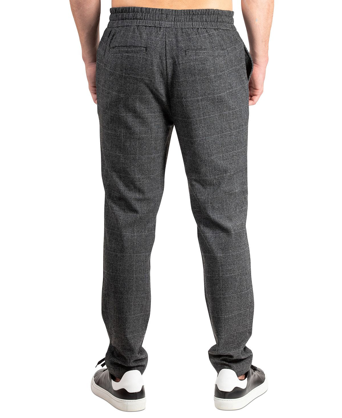 Natori Dogen Glen Plaid Pajama Pants Charcoal Glen Plaid