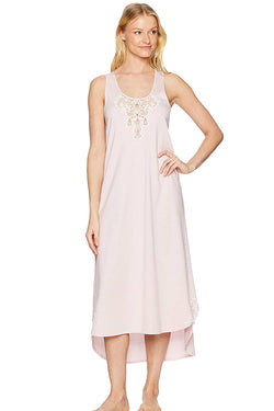 Natori Dusty-Rose Bliss Tank Nightgown thumbnail 3