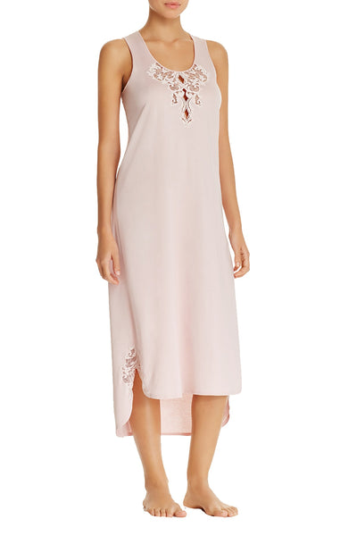 Natori Dusty-Rose Bliss Tank Nightgown