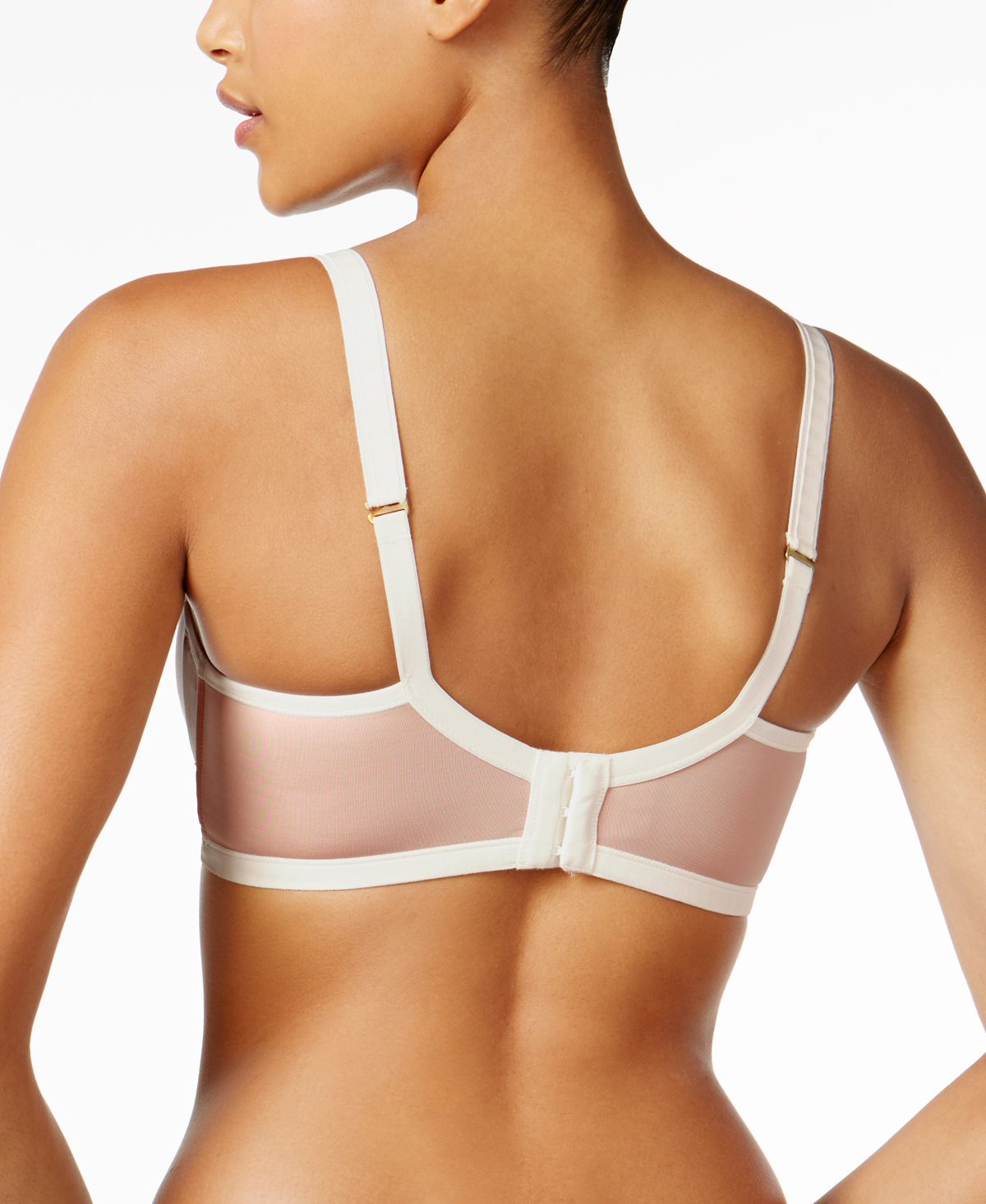 Natori High-impact Yogi Contour Convertible Full Coverage Sports Bra 731050 Light Mocha