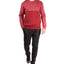 Natori Isamu Tonal Pullover Sweater Syrah