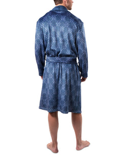 Natori Kasem Medallion Robe Medallion Dress Blues thumbnail 2