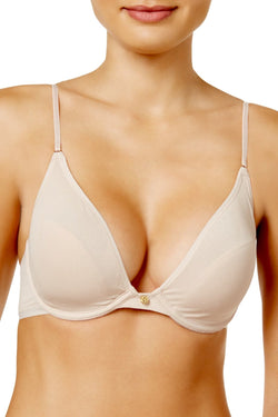 Natori Light-Mocha/Nude Understated Contour Plunge Convertible Bra thumbnail 1