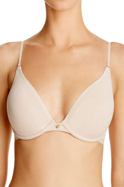 Natori Light-Mocha/Nude Understated Contour Plunge Convertible Bra thumbnail 2