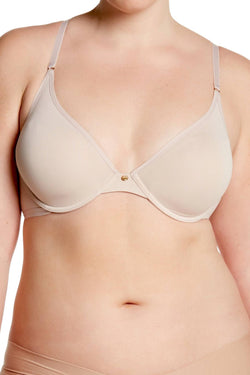 Natori Light-Mocha/Nude Understated Contour Plunge Convertible Bra thumbnail 4