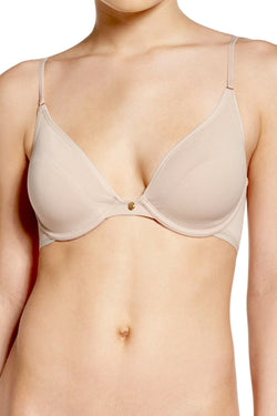 Natori Light-Mocha/Nude Understated Contour Plunge Convertible Bra thumbnail 3