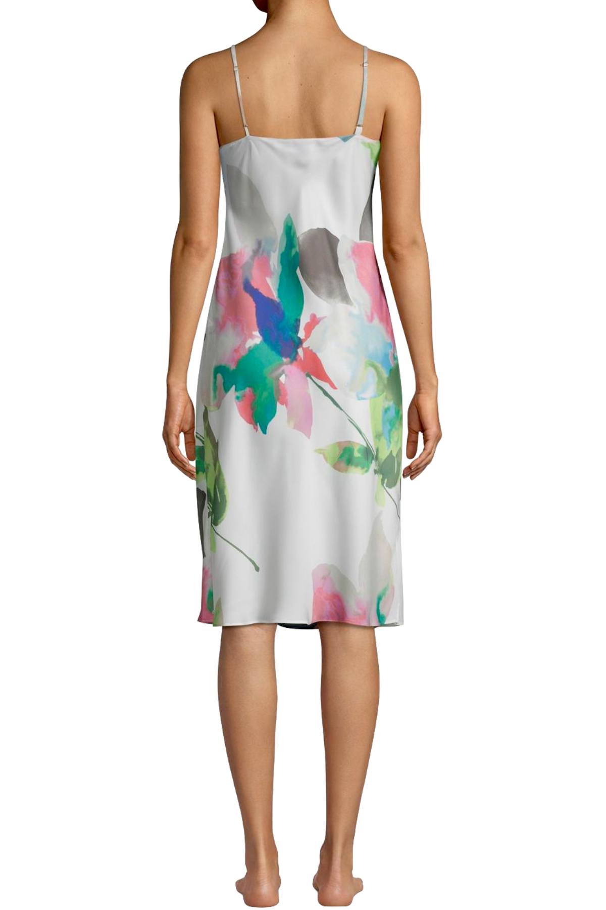 Natori Multi-Color Water-Lily Slip/Chemise