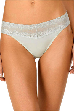 Natori Pear Bliss Perfection Lace-Waist Thong thumbnail 1