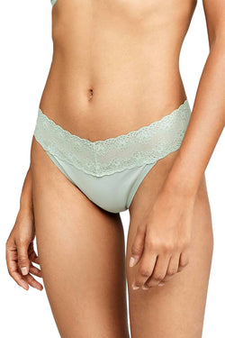 Natori Pear Bliss Perfection Lace-Waist Thong thumbnail 3