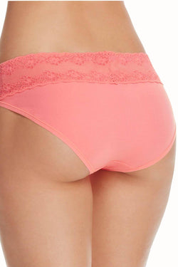 Natori Rose-Glow Bliss Perfection Lace-Waist V-Kini thumbnail 1