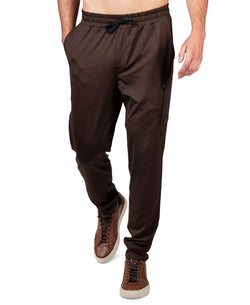 Natori Rumi Modern-fit Stretch Pajama Joggers Espresso thumbnail 1