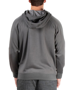 Natori Sathya Relaxed-fit 1/4-zip Pajama Hoodie Volcanic Ash thumbnail 2