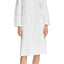 Natori White Quilted Zip Caftan