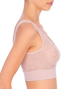 Natori Wo Bliss Femme Lace Bralette 725289 Rose Beige thumbnail 2